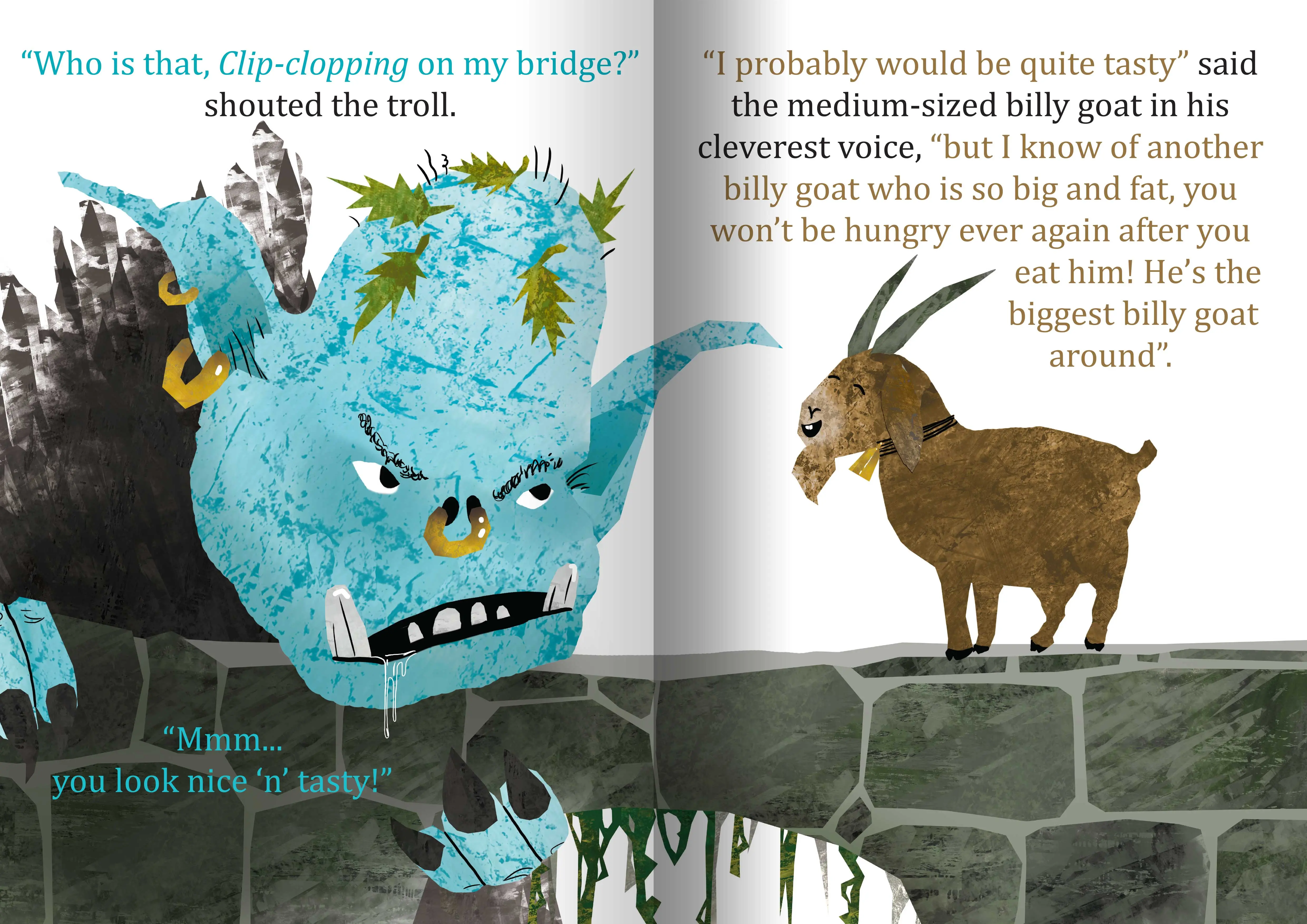 The Three Billy Goats Gruff Fairy Tale Big Book - Image 4