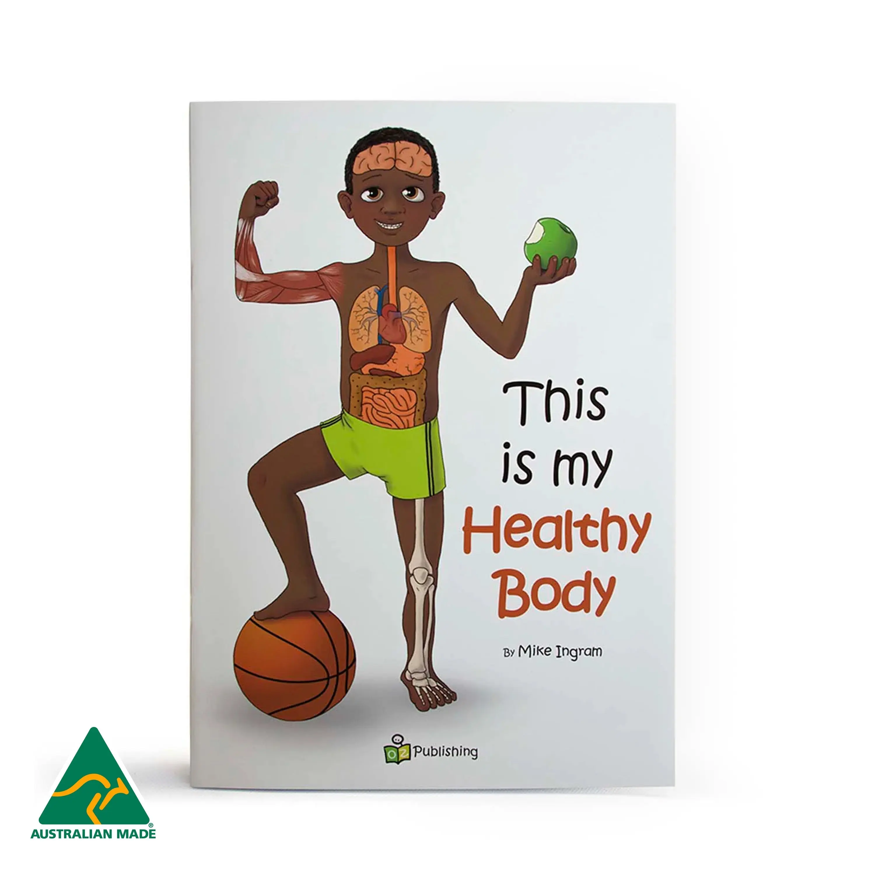 This is my healthy body Big Book with FREE Large anatomy poster!