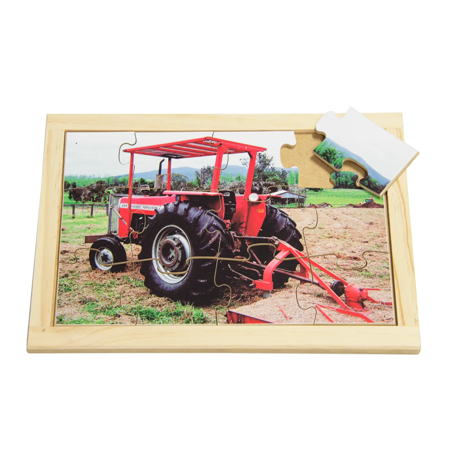 Tractor Farm Puzzle