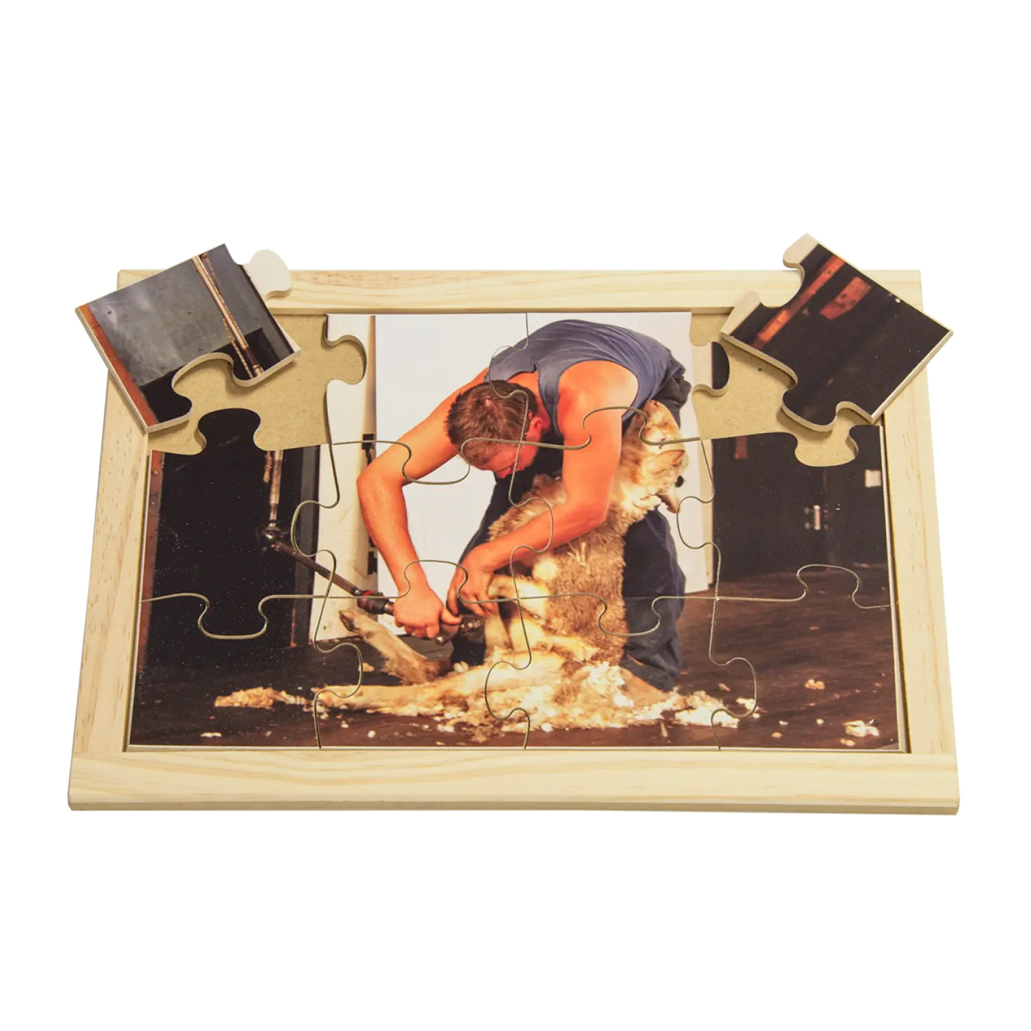 Shearing Sheep Farm Puzzle
