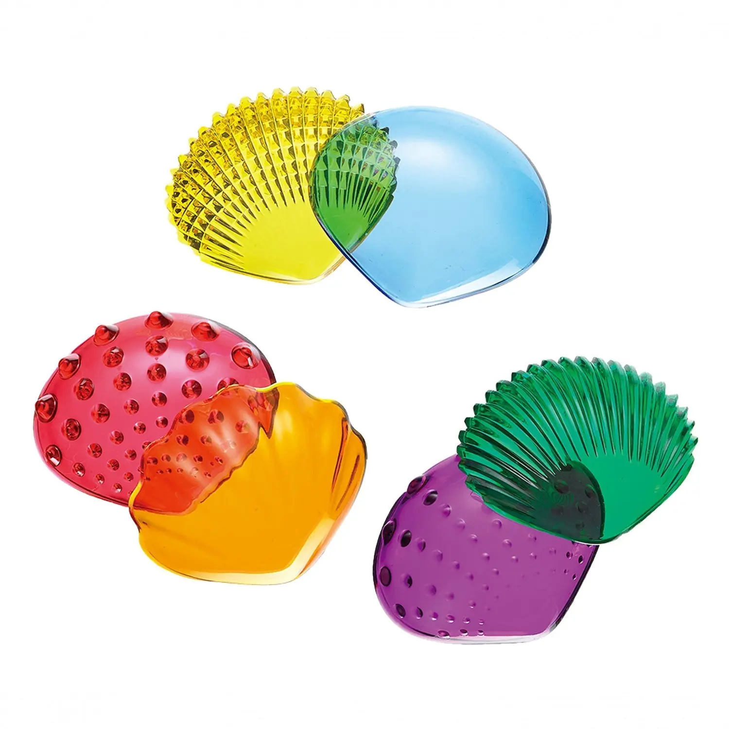 Transparent Tactile Shells - 36  Pieces - Image 2