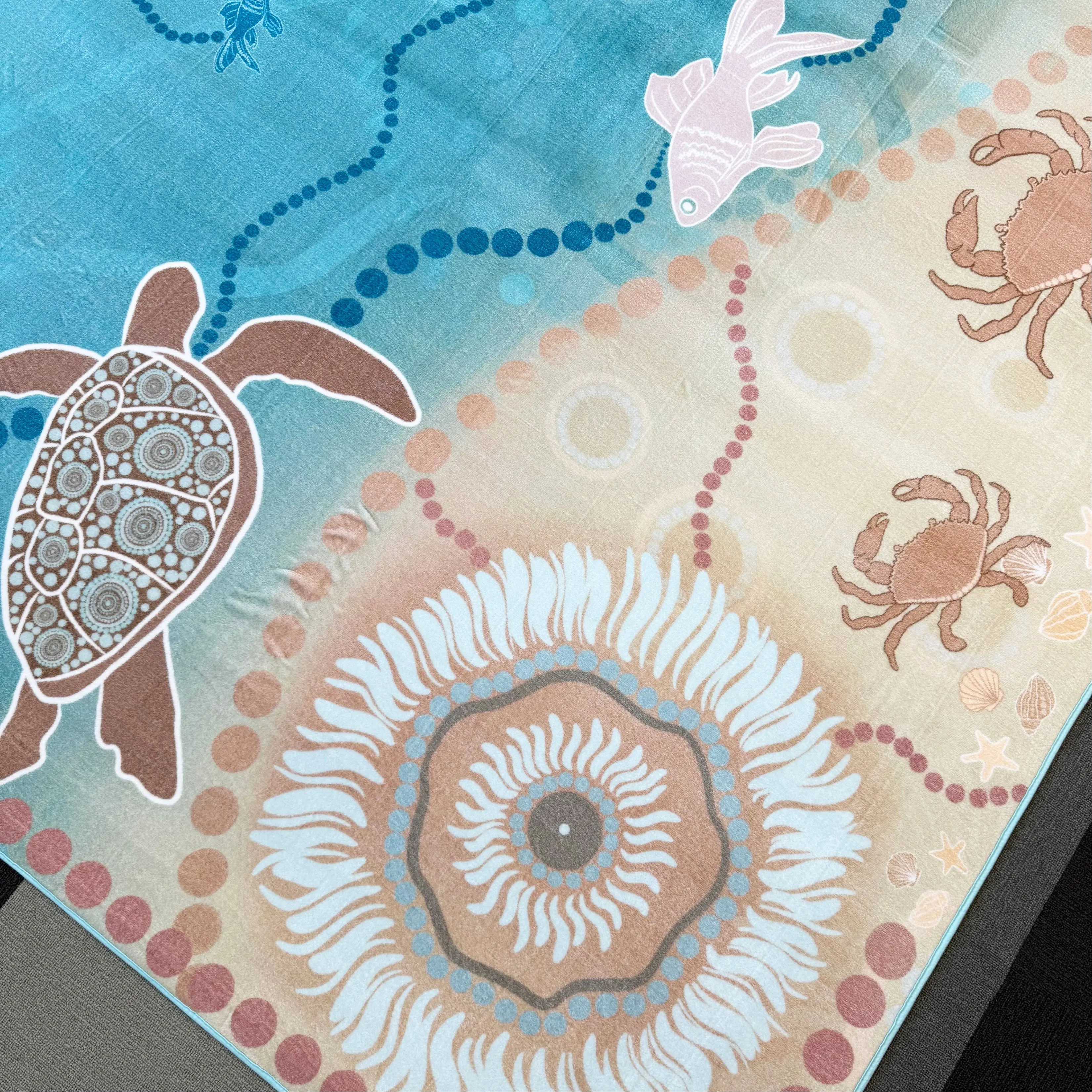 Under the Sea Dreaming Indigenous Rug - Image 2
