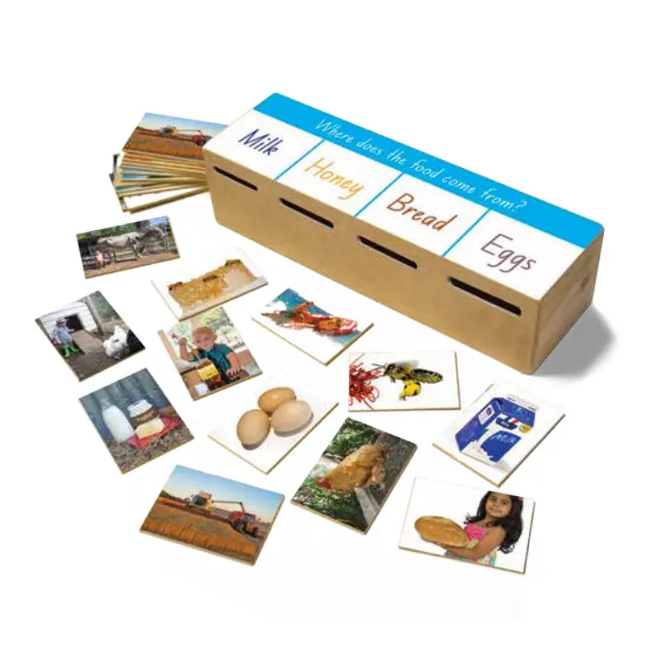 Where does the food come from? Letterbox Game