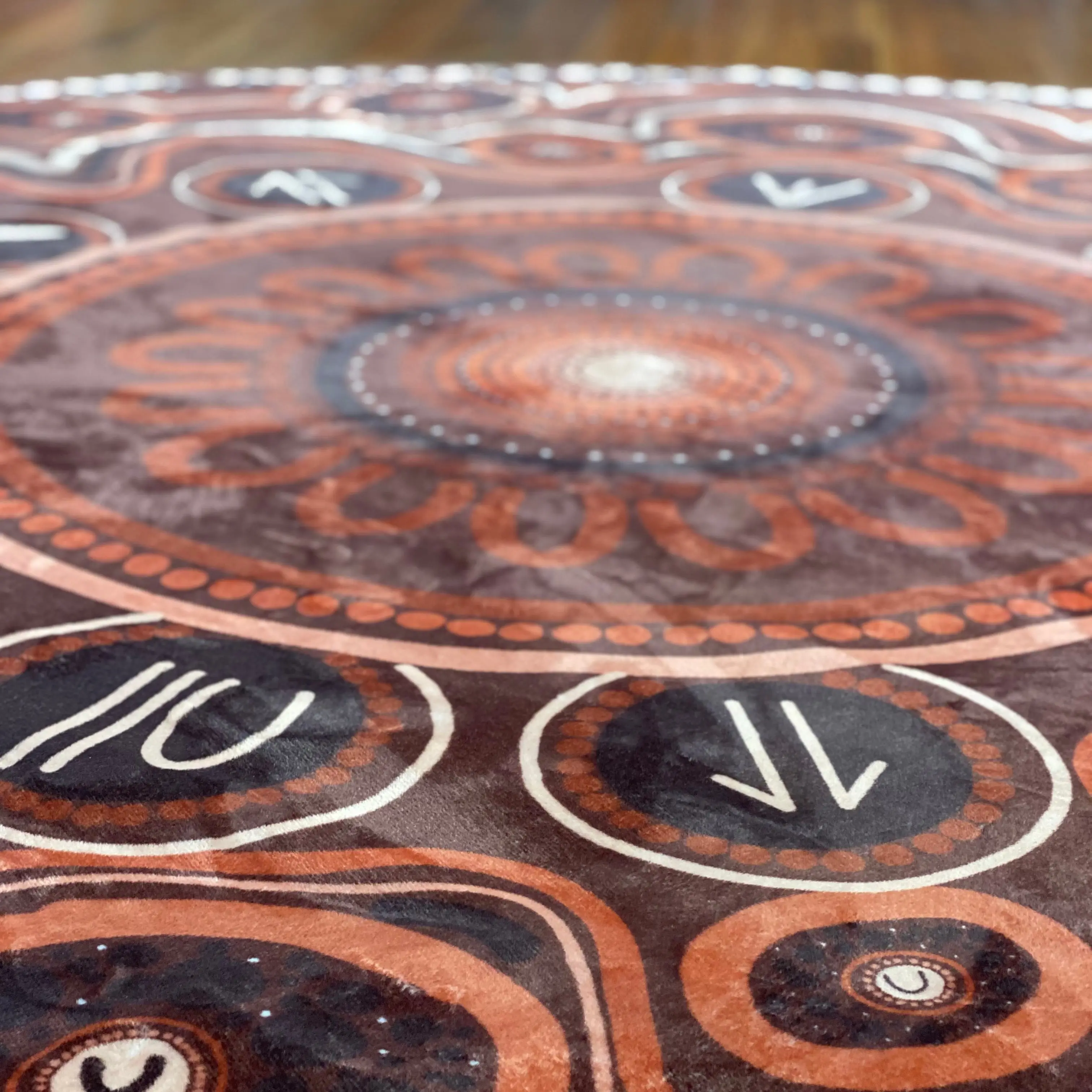 Yarning Circle Indigenous Rug - Image 3