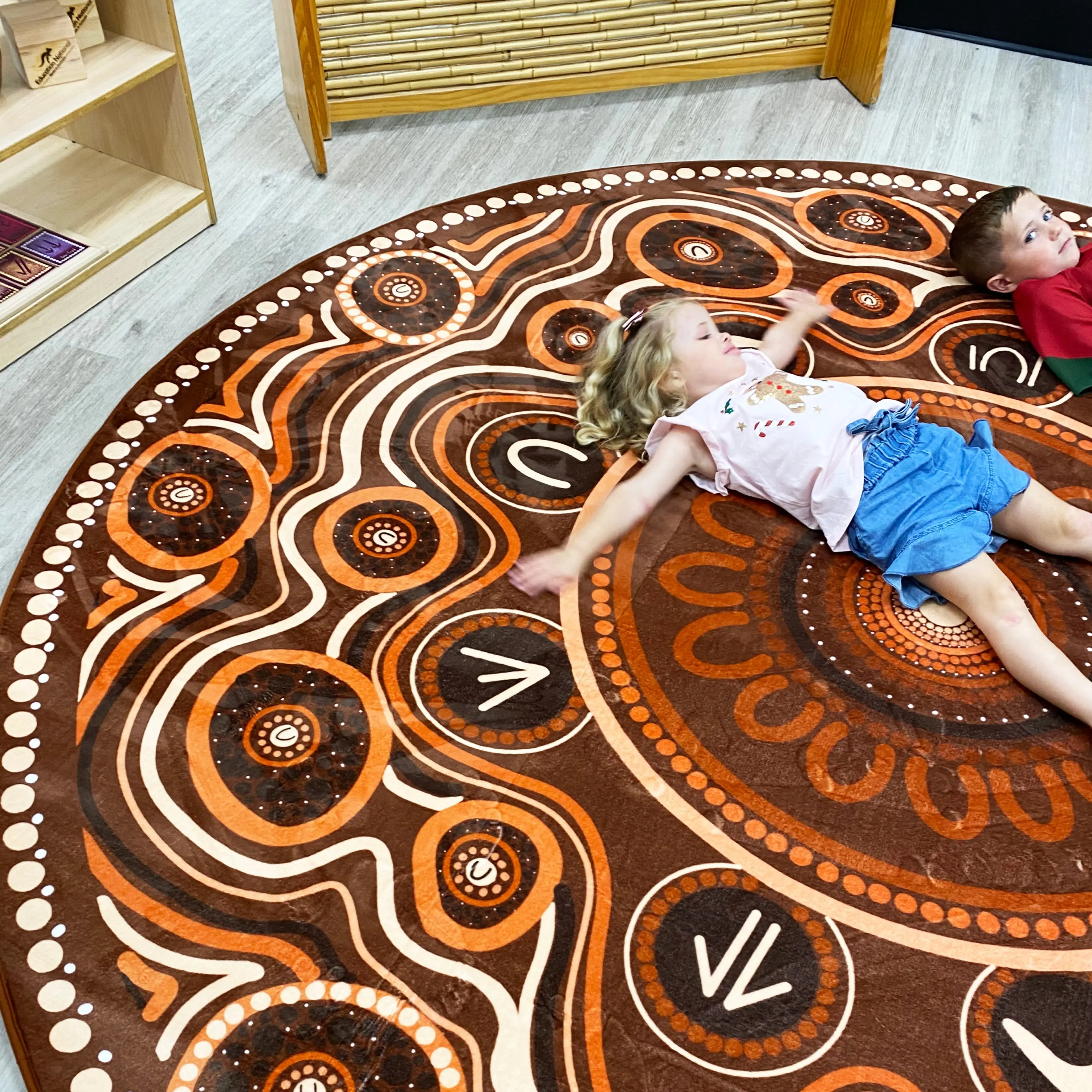 Yarning Circle Indigenous Rug - Image 7