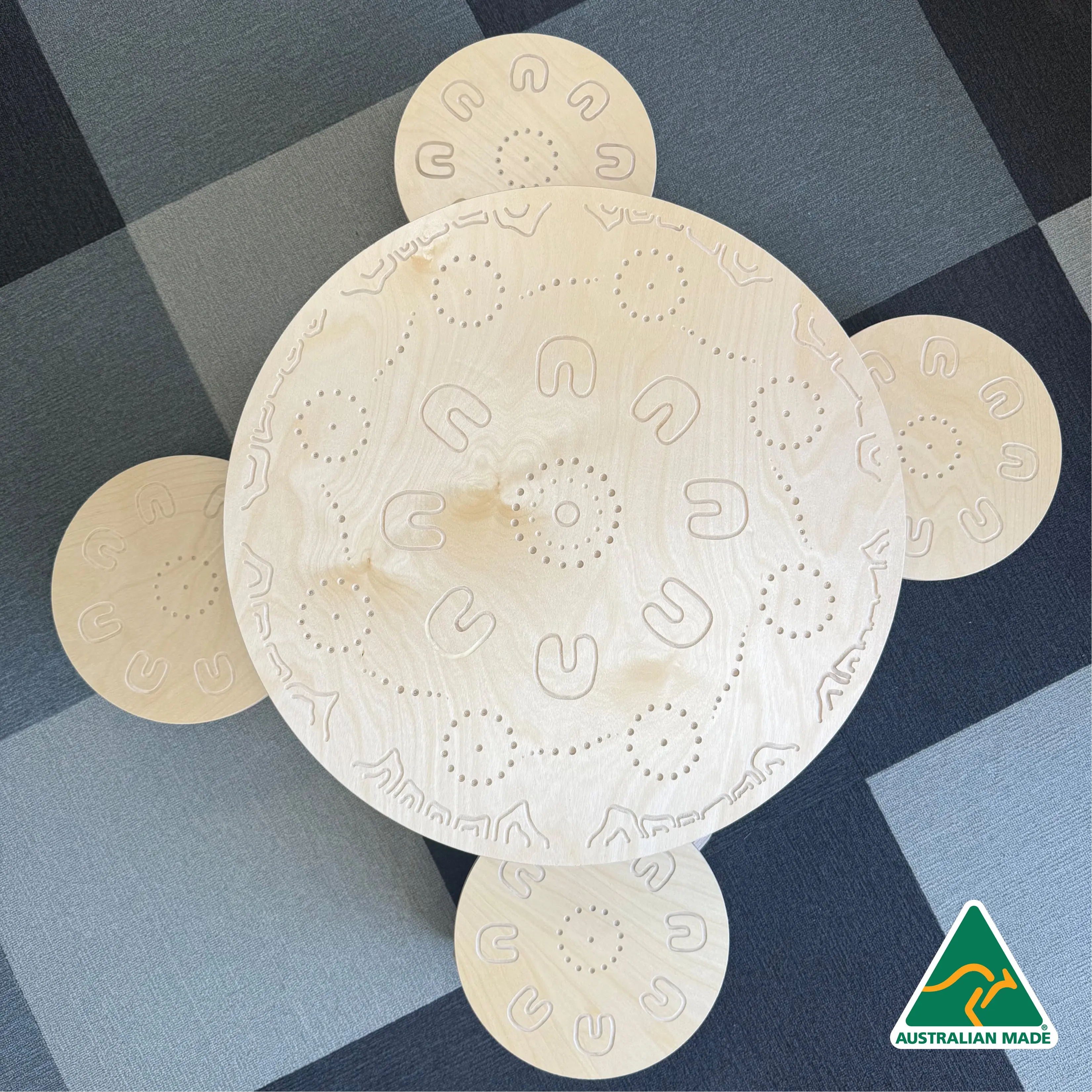 Yarning Circle Table and Stools - Image 13