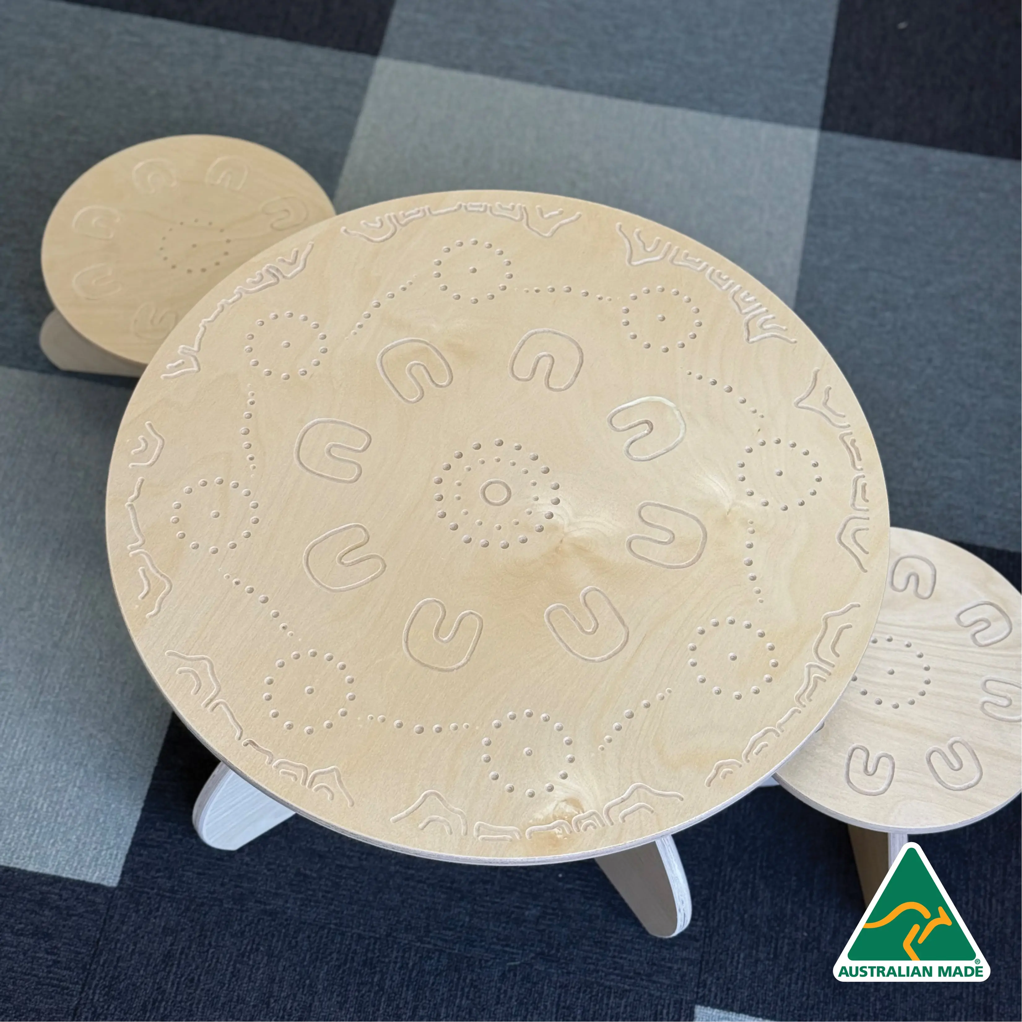 Yarning Circle Table and Stools - Image 15