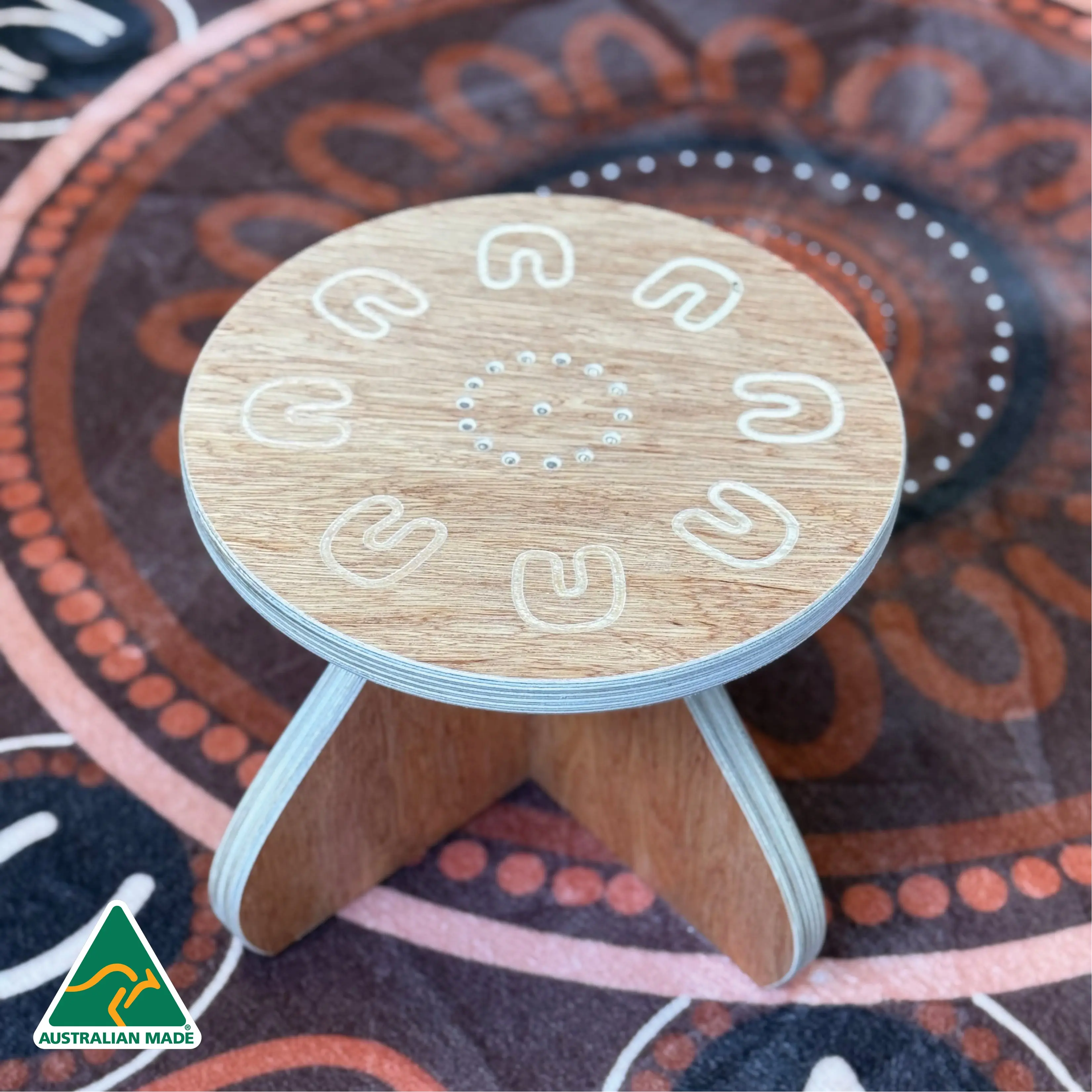 Yarning Circle Table and Stools - Image 6